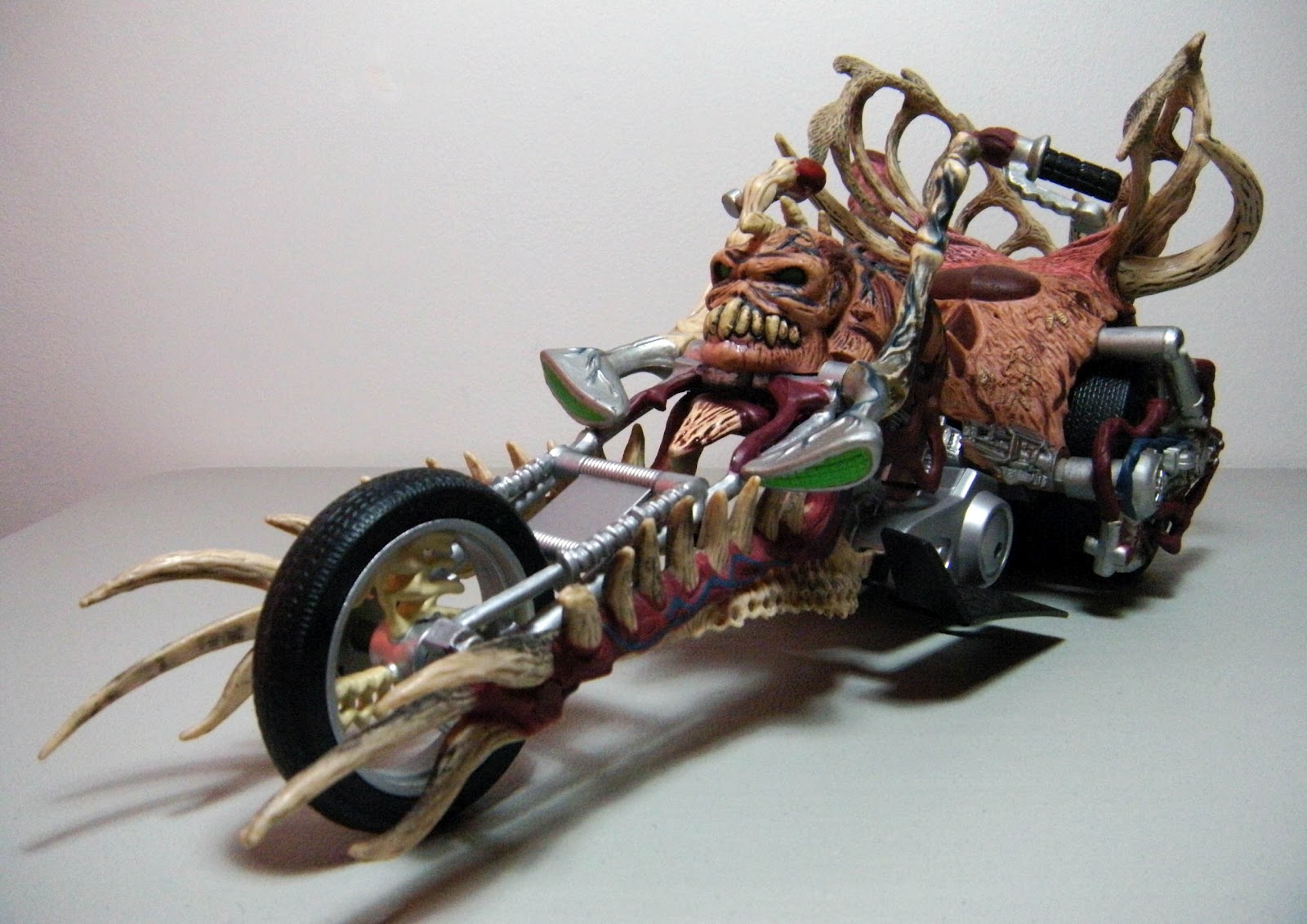 Spawn Figure Spawn Violator Chopper Motorcycle With Super Size